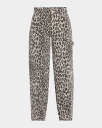 Drew Leopard Cargo Pants