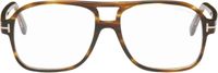 TOM FORD Brown Navigator Glasses