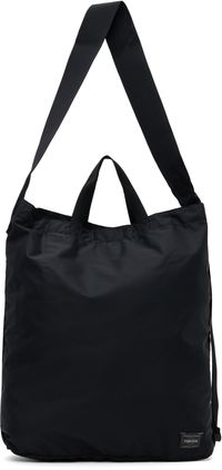 PORTER - Yoshida & Co Black 2Way Shoulder Tote