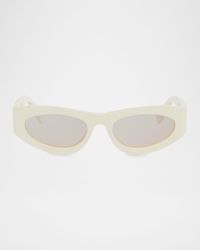 FF Diamonds 51mm Oval Sunglasses
