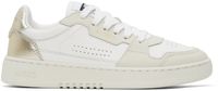 Axel Arigato Baskets basses Dice blanc et beige