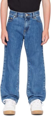 Dolce&Gabbana Kids Blue Five-Pocket Jeans
