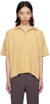 Homme Plissé Issey Miyake Chemise Monthly Color July jaune