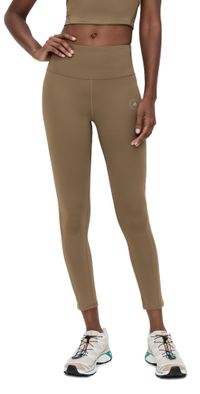 adidas by Stella McCartney aSMC TrueStrength Yoga 7/8 Leggings Brown Moss XL