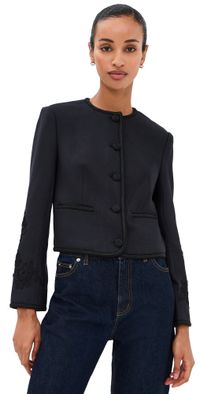 Veronica Beard Latrell Jacket Navy 8