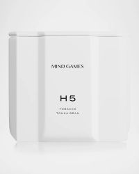 H5 White Queen Tobacco Tonka Bean Luxury Candle, 10 oz.
