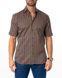 Men's Galileo Multi-Circle Sport Shirt