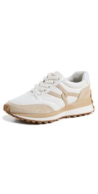 Veronica Beard Valentina Sneakers Coconut/Ecru 5.5