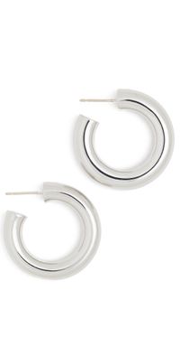 Jennifer Fisher Samira Huggies Silver One Size