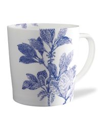 Arbor Blue Wide Mugs, Set of 4