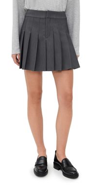 LE BOP Serena Skirt Grey Melange 4