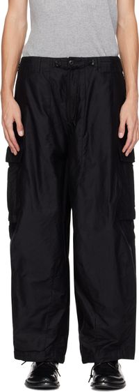 NEEDLES Black H.D. Cargo Pants