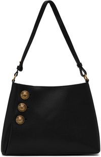 Balmain Black Emblème Bag