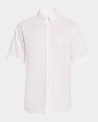 Men's Tonal Embroidered Sport Shirt