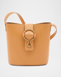 Consuelo Leather Bucket Bag
