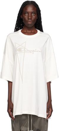 Rick Owens Off-White Champion Edition Tommy T-Shirt