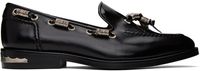 Toga Virilis Black Polished Loafers