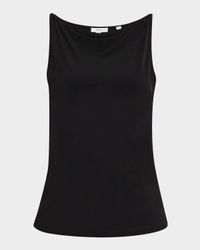 Boat-Neck Tank Top