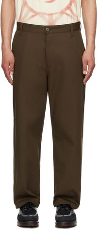 Carhartt Work In Progress Brown Module Trousers