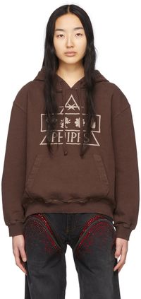 PHIPPS Brown Organic Cotton Hoodie