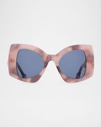 Twister Acetate Butterfly Sunglasses