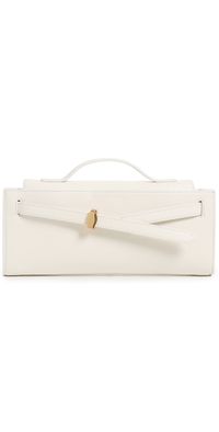Veronica Beard Dash Clutch Off White One Size