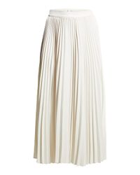 Pleated Midi Skirt