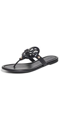 Tory Burch Miller Thong Sandals Black 4