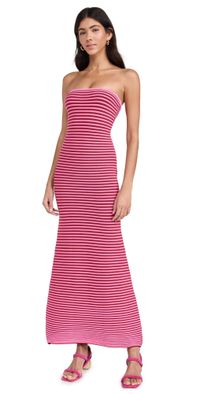 The Wolf Gang Sunmor Knit Maxi Dress Candy L