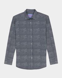 Men's Doyer Stripe Stretch Sport Shirt