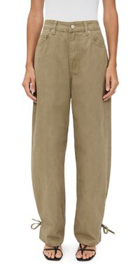 VRG GRL Marnie Khaki Denim Jeans Khaki L