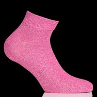 Mia Zia - Chaussettes en coton mélangé à paillettes - Taille Unique - Rose