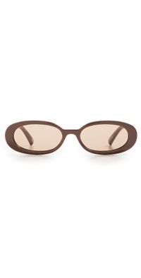 Le Specs Outta Love Sunglasses Cocoa One Size