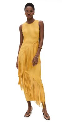 SIMONMILLER Spiral Dress Butter XS