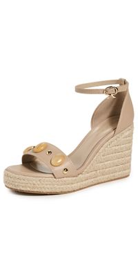 Gianvito Rossi Calf Wedges Sand 40