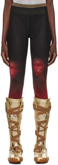 Ottolinger Black & Red Gradient Lounge Pants
