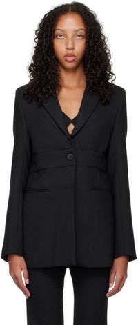 REMAIN Birger Christensen Black Bra Blazer
