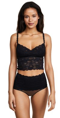 Cosabella Never Say Never Cropped Cami Black M