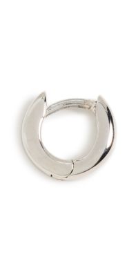 Gorjana Lou Charm Huggie Silver One Size