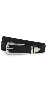 Favorite Daughter The Suede Statement Belt Chocolate/Gold L
