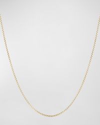 Box Chain Necklace with Spiritual Bead Clasp