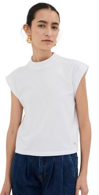ANINE BING Caspen Tee White XS