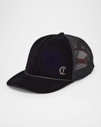 Men's Aliochitto Velvet Trucker Hat