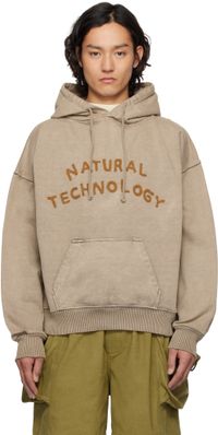 Story mfg. Brown Geo Hoodie