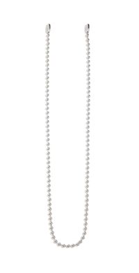 Ossa Ballchain Crossbody Phone Strap Rhodium One Size