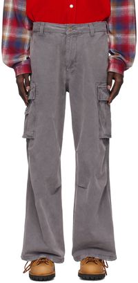 ERL Gray California Cargo Pants