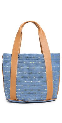 Mercado Global Magali Tote Lime Sky One Size
