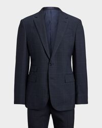Men's Kent Hand-Tailored Glen Plaid Suit