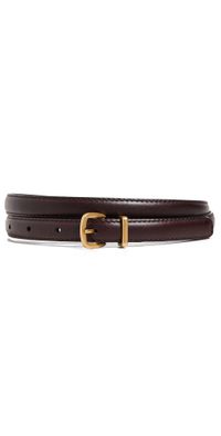 Madewell Skinny Essentials Belt True Black L