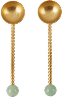 Natalia Criado Gold Spheres Spoon Set